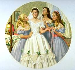 LITTLE WOMEN 5 - MEG AND HER SISTERS by LITTLE WOMEN